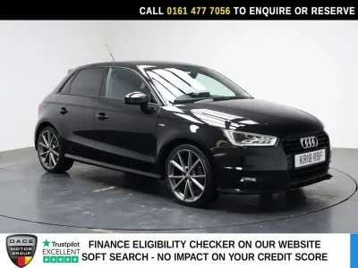 Used Audi A1 Sportback Black Edition 125 HP (91 kW) 2018 Black Hatchback