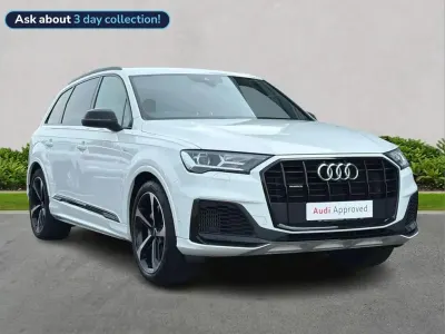 Used Audi Q7 Black Edition 340 HP (250 kW) 2023 White SUV