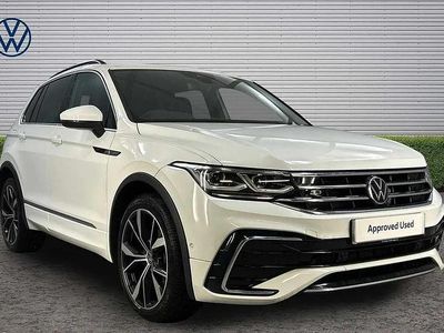 Used VW Tiguan R-line 150 HP (110 kW) 2022 White SUV