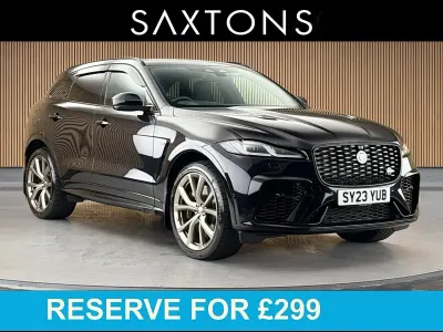 Used Jaguar F-Pace SVR 550 HP (404 kW) 2023 Mauve/purple SUV
