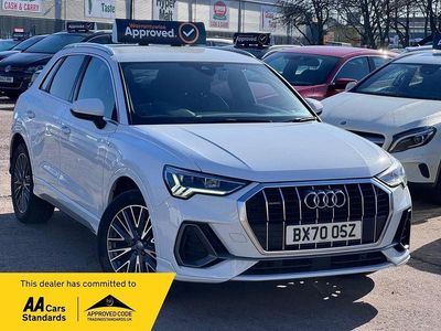 Used Audi Q3 S-Line 150 HP (110 kW) 2026 White SUV