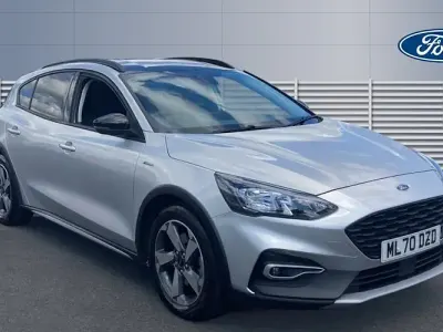Used Ford Focus Active 125 HP (91 kW) 2020 Silver Hatchback