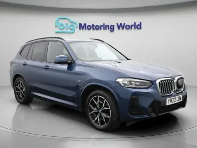 Used BMW X3 M Sport 292 HP (214 kW) 2022 Blue SUV