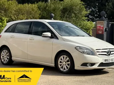 Used Mercedes B180 SE 109 HP (80 kW) 2013 White Hatchback