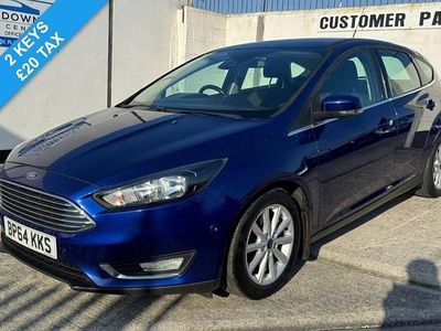 Used Ford Focus Titanium 115 HP (84 kW) 2015 Blue Hatchback