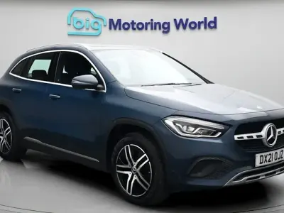 Used Mercedes GLA200 150 HP (110 kW) 2021 Blue SUV