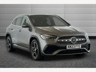 Used Mercedes GLA200 AMG Line Premium 163 HP (119 kW) 2023 Mountain grey SUV