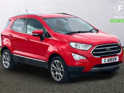 Used Ford Ecosport Titanium 101 HP (74 kW) 2018 Red SUV