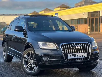 Used Audi Q5 S-line plus 2015 Black SUV