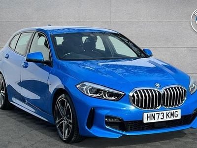 Used BMW 118 M Sport 136 HP (100 kW) 2023 Blue Hatchback