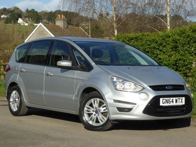 used Ford S-MAX 1.6 TDCi Zetec 5dr 7 Seater Manual Service history Long MOT Silver