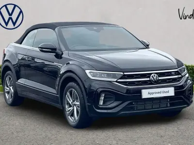 Used VW T-Roc Cabriolet R-line 147 HP (108 kW) 2026 Black Cabriolet