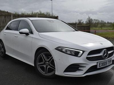 Begagnad Mercedes A200 Executive 150 HK (110 kW) 2020 Vit Halvkombi
