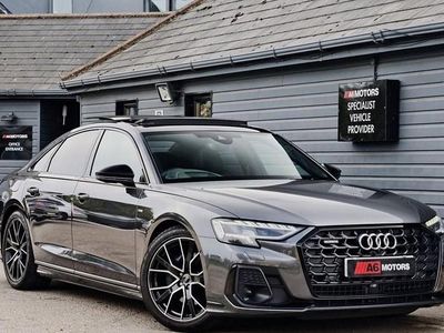 Grey Used 2022 Audi A8 Black Edition Sedan | £36,489 (Fair price)