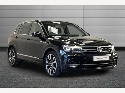 Used VW Tiguan R-line 150 HP (110 kW) 2020 Black SUV