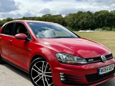 Used VW Golf VII GTD 2015 Red Hatchback