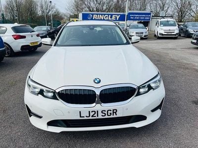 Used BMW 330 Sport Line 2021 White Estate
