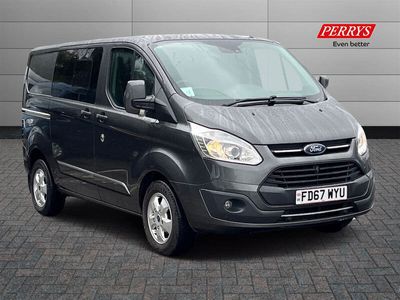 used Ford Transit Custom 2.0 TDCi 170ps Low Roof D/Cab Limited Van