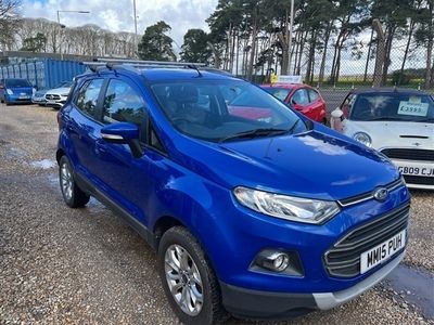 used Ford Ecosport 1.0T EcoBoost Titanium 2WD Euro 5 (s/s) 5dr