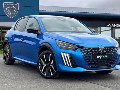 New Peugeot e-208 Premium 114 kW (156 HP) 2025 Blue Hatchback
