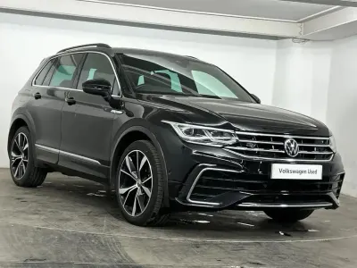 Used VW Tiguan R-line 150 HP (110 kW) 2021 Black SUV