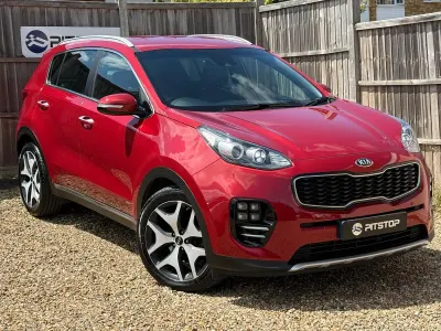Used Kia Sportage GT-Line 134 HP (98 kW) 2016 Red SUV