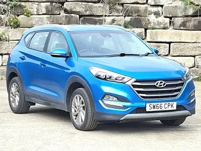 Used Hyundai Tucson SE 116 HP (85 kW) 2016 Blue SUV