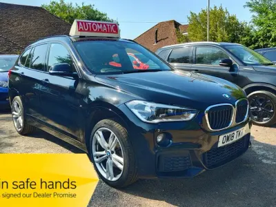 Used BMW X1 M Sport 147 HP (108 kW) 2018 Black SUV