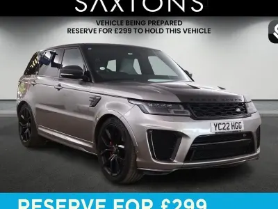 Used Land Rover Range Rover Sport SVR 2022 SUV