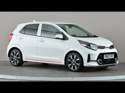 Used Kia Picanto GT-Line 67 HP (49 kW) 2023 White Hatchback