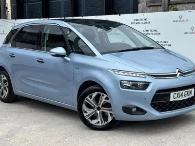 Used Citroën C4 Picasso Exclusive 115 HP (84 kW) 2014 Blue MPV