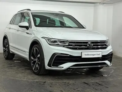 Used VW Tiguan R-line 150 HP (110 kW) 2023 White SUV