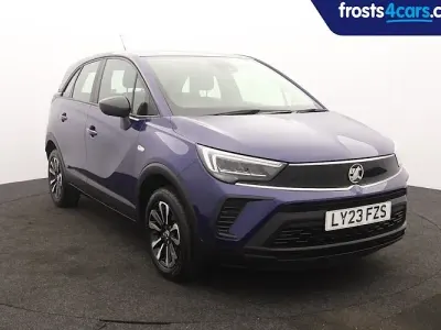 Used Vauxhall Crossland Design Edition 110 HP (80 kW) 2023 Blue SUV