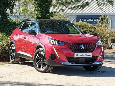 Used Peugeot e-2008 GTi 100 kW (136 HP) 2023 Red SUV