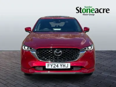 Second-hand Mazda CX-5 Takumi-Line 165 CP (121 kW) 2024 Roșu SUV