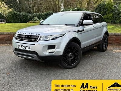 Begagnad Land Rover Range Rover evoque Prestige 190 HK (139 kW) 2012 Silver SUV