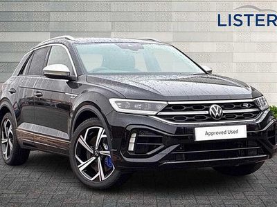 Deep black New 2025 VW T-Roc R SUV | £34,985 (Expensive)