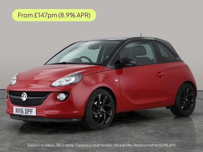 Red Used 2016 Vauxhall Adam S Hatchback | £7,118 (Fair price)