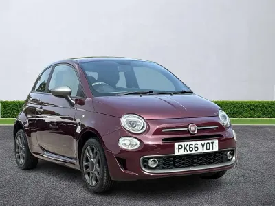 Used Fiat 500 S 2016 Red Hatchback