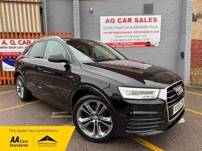 Black Used 2016 Audi Q3 S-line plus SUV | £9,990 (Fair price)