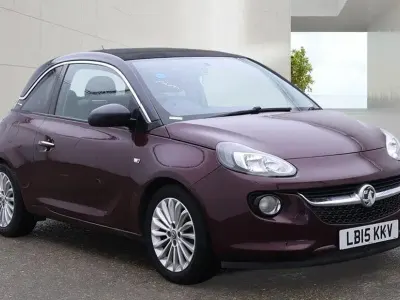 Used Vauxhall Adam Glam 69 HP (50 kW) 2015 Red Hatchback