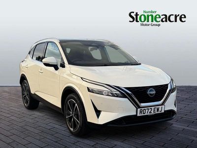 White Used 2022 Nissan Qashqai Tekna SUV | £16,983 (Fair price)