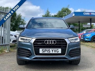 Used Audi Q3 S-line plus 178 HP (130 kW) 2015 Blue SUV