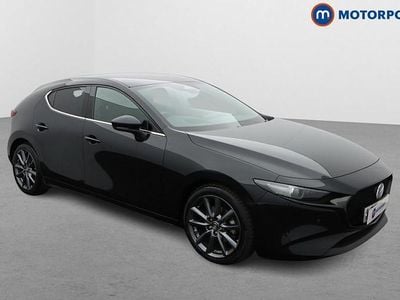 Used Mazda 3 Exclusive-Line 140 HP (102 kW) 2025 Black Hatchback