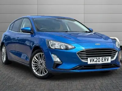 Used Ford Focus Titanium X 125 HP (91 kW) 2020 Blue Hatchback