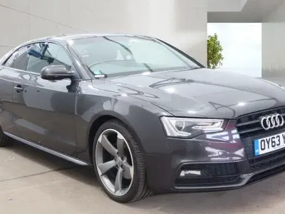 Used Audi A5 Black Edition 177 HP (130 kW) 2013 Grey Coupe