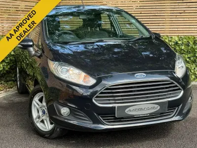 Used Ford Fiesta Zetec 82 HP (60 kW) 2014 Black Hatchback