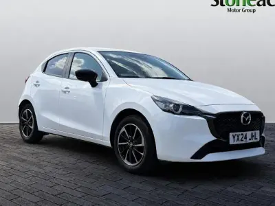 Used Mazda 2 Homura-Aka 116 HP (85 kW) 2023 White Hatchback