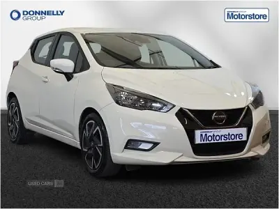 Usata Nissan Micra Acenta 92 CV (67 kW) 2022 Bianco Utilitaria