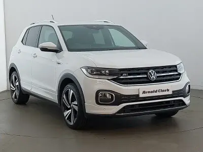Used VW T-Cross R-line 110 HP (80 kW) 2023 White SUV